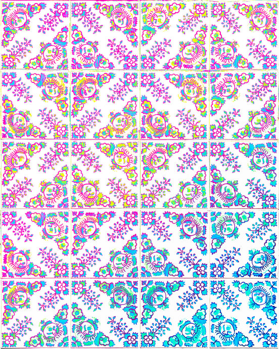 Iridescent Tiles